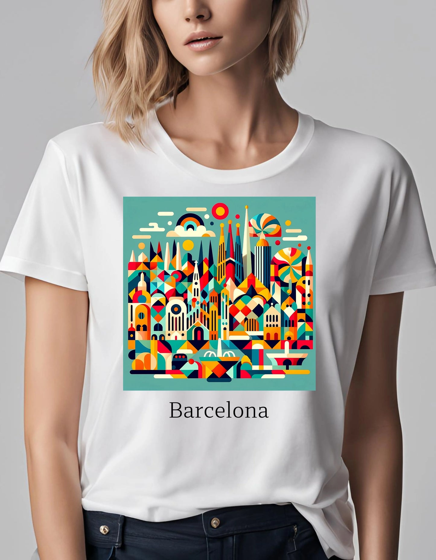 Barcelona T Shirt - Maturana Gallery