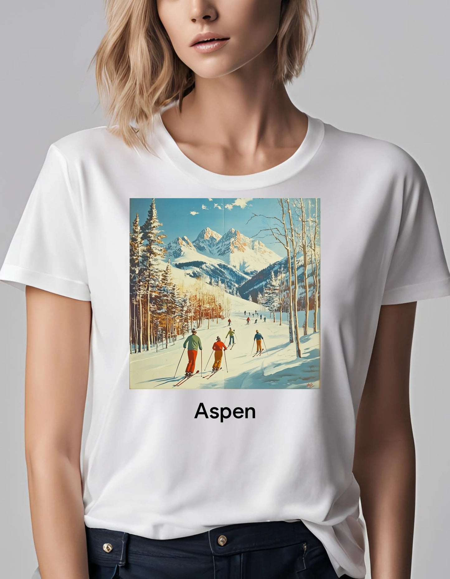 Vintage Aspen T Shirt - Maturana Gallery