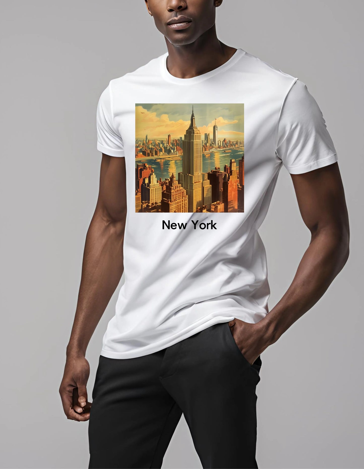 Vintage New York T Shirt - Maturana Gallery