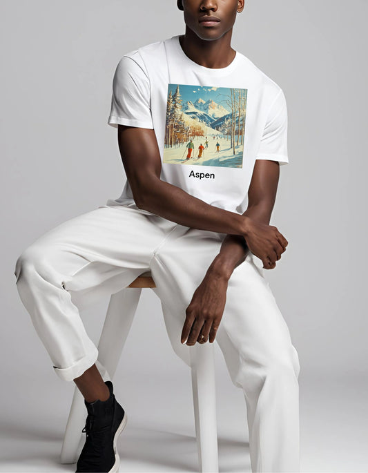 Vintage Aspen T Shirt - Maturana Gallery