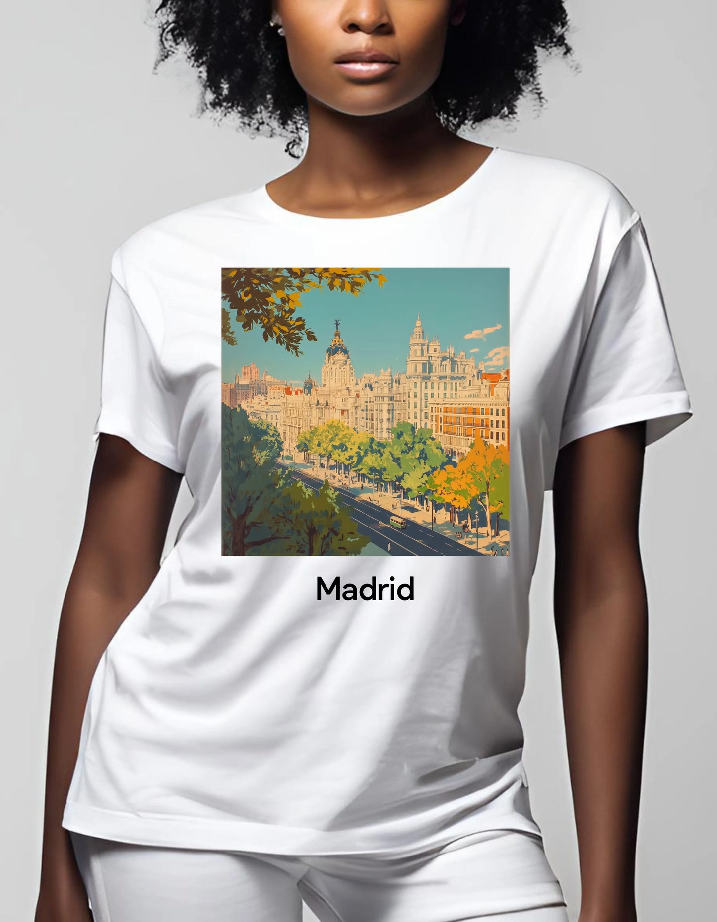 Vintage Madrid T Shirt - Maturana Gallery